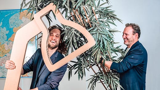 bart en eric blij
